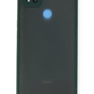 Newface Xiaomi Redmi 9c Kılıf Montreal Silikon Kapak - Yeşil