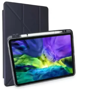 Newface İpad Air 4 10.9 Kılıf Kalemlikli Mars Tablet Kılıfı - Lacivert