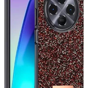 Onegif Xiaomi Redmi 14c Bright Simli Kapak - Derin Mor