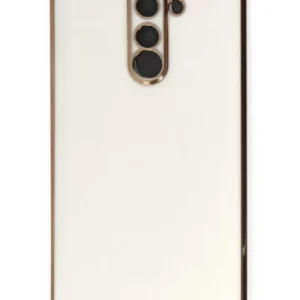 Newface Xiaomi Redmi Note 8 Pro Kılıf Volet Silikon - Beyaz