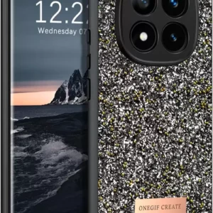 Onegif Xiaomi Redmi Note 14 Pro 4g Bright Simli Kapak - Gümüş