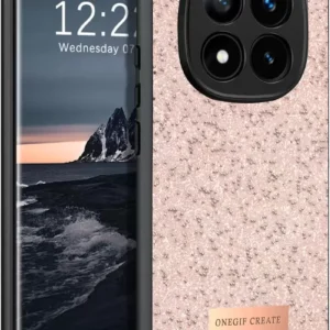 Onegif Xiaomi Redmi Note 14 Pro 4g Bright Simli Kapak - Pembe