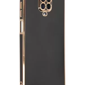 Newface Xiaomi Redmi Note 9 Pro Kılıf Volet Silikon - Siyah