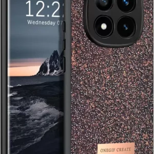 Onegif Xiaomi Redmi Note 14 Pro 4g Bright Simli Kapak - Derin Mor