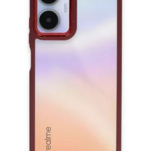 Newface Realme 10 Pro 5g Kılıf Dora Kapak - Kırmızı