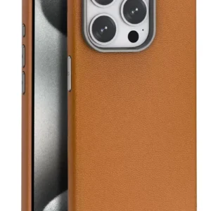 Joko İphone 14 Pro Max Kılıf Wonder Deri Magsafe Kapak - Kahverengi