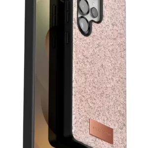 Onegif Samsung Galaxy S25 Ultra Bright Simli Kapak - Pembe