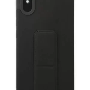Newface Xiaomi Redmi 9a Kılıf Mega Standlı Silikon - Siyah