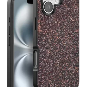 Onegif İphone 16 Plus Bright Simli Kapak - Derin Mor