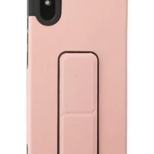 Newface Xiaomi Redmi 9a Kılıf Mega Standlı Silikon - Pudra