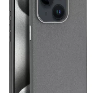 Joko İphone 15 Kılıf Wonder Deri Magsafe Kapak - Titan Gri