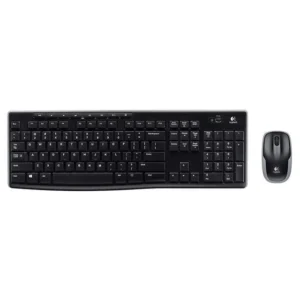 Logitech Mk270 Kablosuz Klavye Set Mm Q Tr Siyah