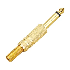 3.5 Mm Mono Gold Metal Jack Fiş