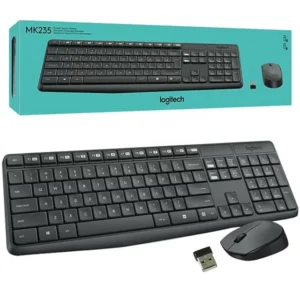 Logitech Mk235 Kablosuz Q Klavye Mouse Seti