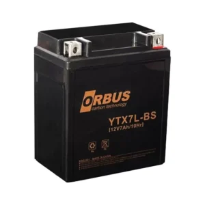 Orbus 12 V 7 Amper Elektrikli Karbon Bisiklet Aküsü Ytx7l-bs