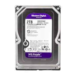 Western Digital Purple Wd22purz 2 Tb Sata 6gb/s 7-24 Güvenlik Harddisk