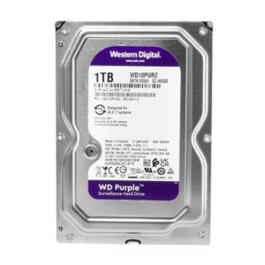 Western Digital Purple Wd10purz 1 Tb Sata 6gb/s 7-24 Güvenlik Harddisk