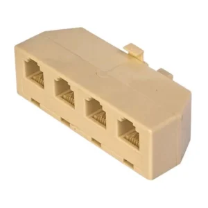 Telefon Dağıtıcı 1 Erkek / 4 Dişi Elektromer