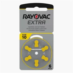 Rayovac 10 Numara Kulaklık Pili (6'lı Paket)