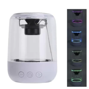 Magicvoice Mv-24696 600 Mah Taşınabilir Rgb Mikrofonlu Aux-tf-bluetooth 3 Watt Hoparlör (beyaz)