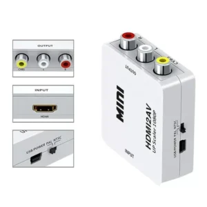 Fully G-573o Hdmı To Rca Mini Model 1920x1080 Çevirici Konvertör