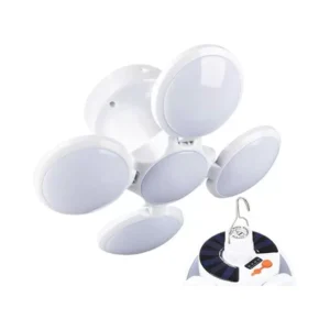 Premio Pr-2038 5 Kanatlı Solar Bataryalı Şarjlı Katlanabilir Acil Durum Kamp Lambası