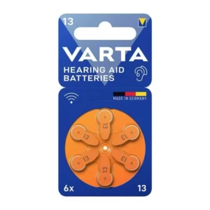 Varta 13 Numara Kulaklık İşitme Cihazı Pili (6'lı Paket)
