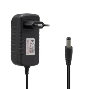 Powermaster Pm-4531 12 Volt - 2 Amper 5.5*2.5 Mm Uçlu Plastik Kasa Priz Tipi Adaptör
