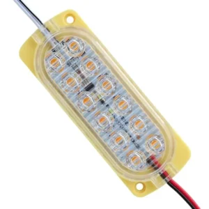 Powermaster Parlak Yanıp Sönen Sarı 24 Volt 1.2 Watt 2835 Modül Led