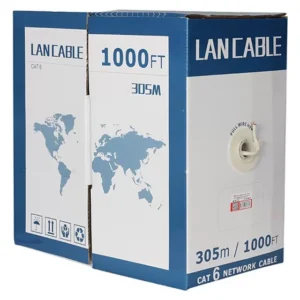 Powermaster 24 Awg 0.57 Mm Saf Bakır 305 Metre Cat6 Kablo