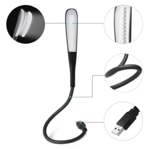 Powermaster Pm-24561 14 Ledli Siyah Esnek Usb Led Lamba