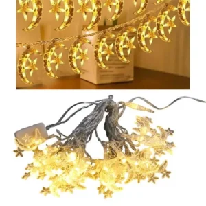 Winnboss Wn-1181 5 Metre 20 Ledli Ay Yıldızlı Günışığı Sabit Led Dekoratif Aydınlatma 5 Watt