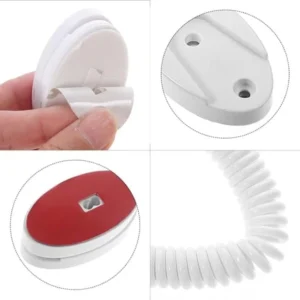 Sunup Yapışkanlı Spiral Kordonu Kumanda Telefon Tutucu (oteller İçin)