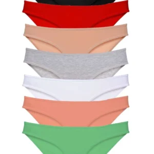 7 adet Süper Eko Set Likralı Kadın Slip Külot Set 1