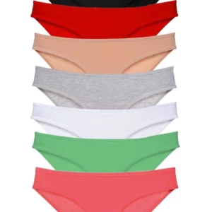 7 adet Süper Eko Set Likralı Kadın Slip Külot Set 3