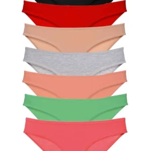 7 adet Süper Eko Set Likralı Kadın Slip Külot Set 4