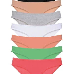 7 adet Süper Eko Set Likralı Kadın Slip Külot Set 7