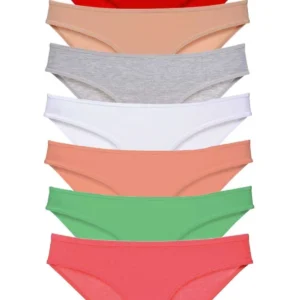 7 adet Süper Eko Set Likralı Kadın Slip Külot Set 8