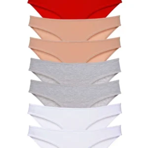 8 adet Süper Eko Set Likralı Kadın Slip Külot 532