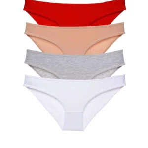 4 adet Süper Eko Set Likralı Kadın Slip Külot 531