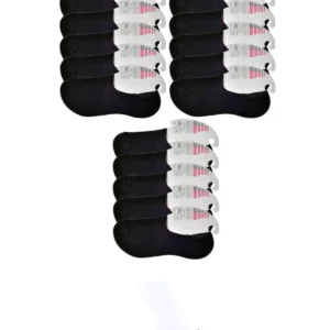 Siyah Kadın Babet Çorap 15 çift