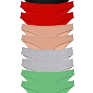 10 adet Süper Eko Set Likralı Kadın Slip Külot 502