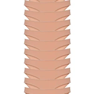 12 adet Süper Eko Set Likralı Kadın Slip Külot Ten