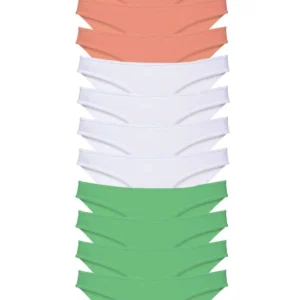 12 adet Süper Eko Set Likralı Kadın Slip Külot 510