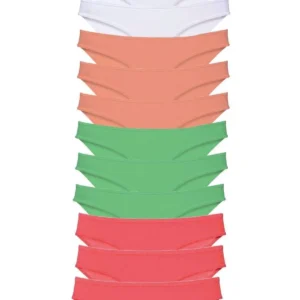 12 adet Süper Eko Set Likralı Kadın Slip Külot 511