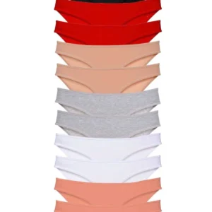 12 adet Süper Eko Set Likralı Kadın Slip Külot Set 1