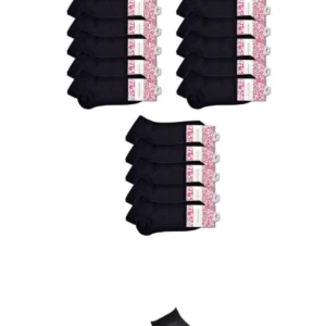 Siyah Kadın Bilek Çorap 15 çift