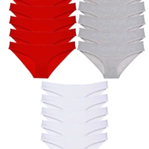 15 adet Süper Eko Set Likralı Kadın Slip Külot 515