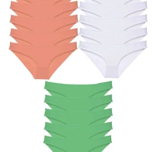 15 adet Süper Eko Set Likralı Kadın Slip Külot 537