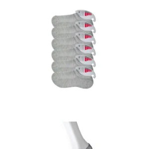 Gri Kadın Görünmez Çorap 6 çift